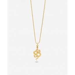 COLLANA SERPENTINE DORATA
