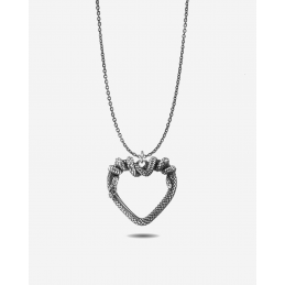 COLLANA CUORE SERPENTE